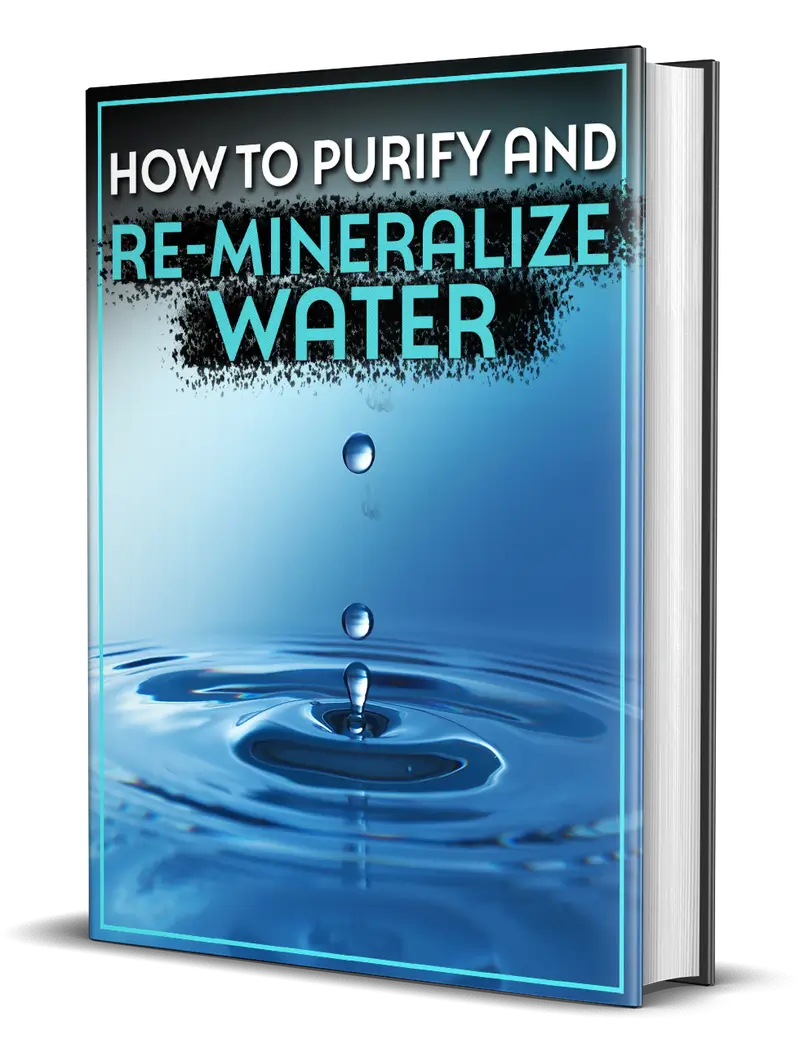 Guides for water storage purification and safety for emergency preparedness